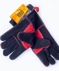 Alternative view of Lederen BBQ Handschoenen