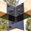 Pergola hoekverbinding zwart