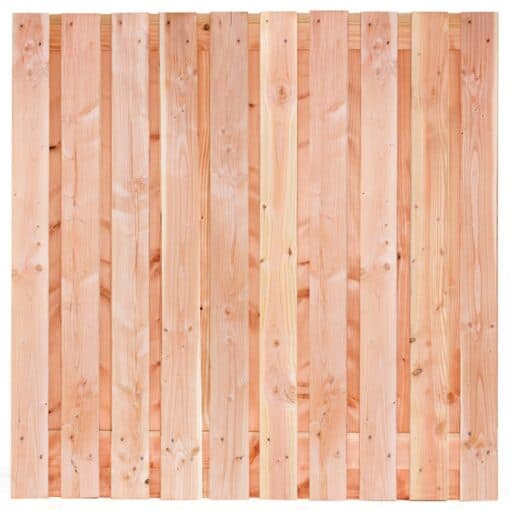 tuinscherm Douglas 21-planks 180x180