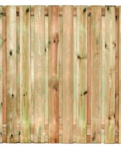 tuinscherm grenen 21-planks 180x180