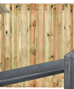 schutting grenen 21-planks Antraciet