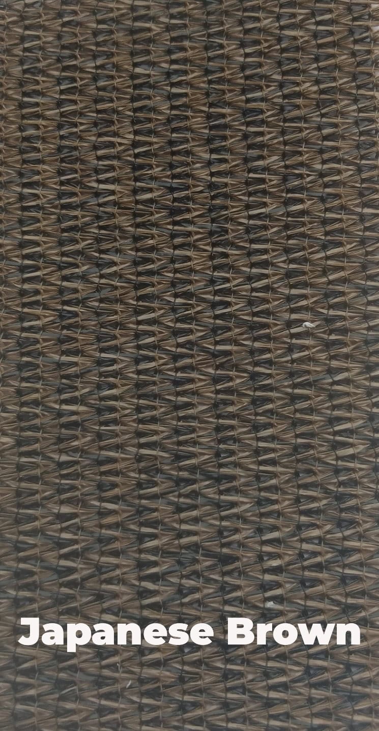 harmonicadoek 3,70 meter breed x6 meter lang Japanese Brown