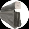 Vouwgordijn Cool Grey
