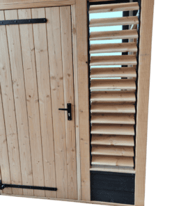 flex shutters zwart