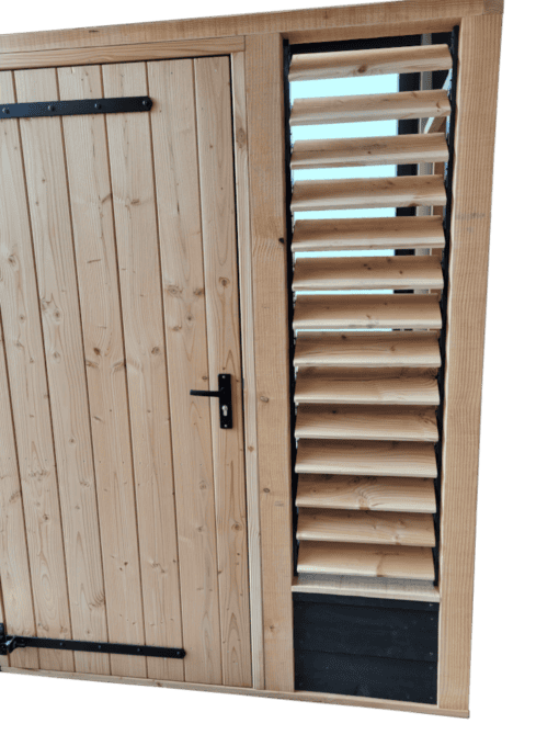 flex shutters zwart