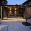 Pergola inbouw verlichting bij Mooi4Buiten