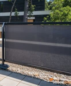 Balkondoek op maat glazen balustrade
